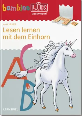 Image de bambinoLÜK. Vorschule. Lesen lernen mit dem Einhorn 4/5/6 Jahre