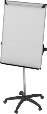 Produktbild von Bi-office Flipchart EA4876995 mobil Aluminium 70x100cm silber