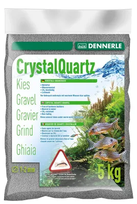 Productafbeelding van Dennerle Kristal Grind Leigrijs 1-2MM 5KG