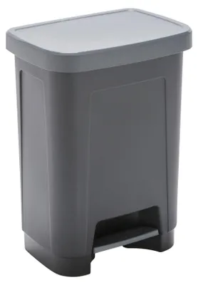 Obrázok produktu pre SUNDIS, odpadkový kôš s pedálom a vekom, objem 25 litrov, vyrobený z recyklovaného plastu