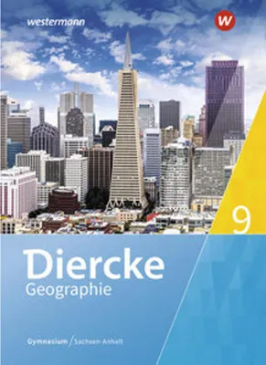 Obrázek produktu pro Diercke Geographie 9. Schulbuch. Gymnasien. Sachsen-Anhalt