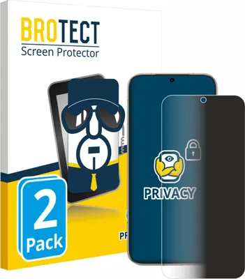 Produktbild von 2x BROTECT Sichtschutzfolie für Honor Magic 8 Anti-Spy Privacy Sichtschutz Blickschutz Folie Blaulicht-Schutz