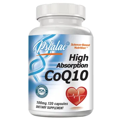 Image de Gélules de CoQ10 à haute absorption 100 mg - avec coenzyme Q10, pour la santé et l'énergie