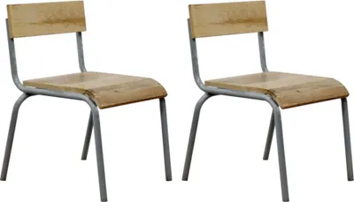 Productafbeelding van KidsDepot originele stoel, grijs