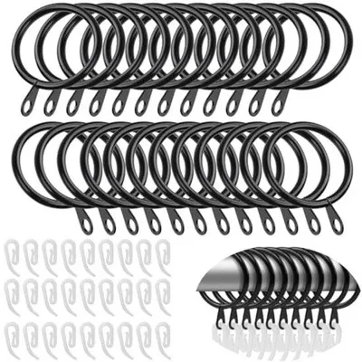 Imagen del producto de Kit de 45 piezas de metal con ganchos, color , diámetro interior de 30 mm