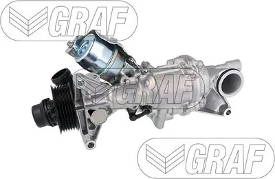 Produktbild von GRAF Kühlmittelpumpe Wasserpumpe passend für MERCEDES-BENZ C-Klasse T-modell (S205) PA1475