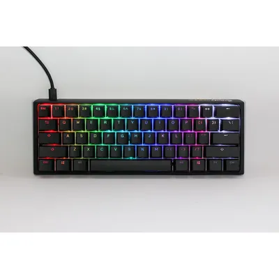 Image de Ducky One 3 Classic Mini - Filaire - USB - Commutateur mécanique - LED RGB - Noir - Blanc