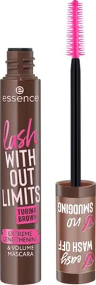 Immagine prodotto di Essence - Mascara volumizzante e allungante Lash Without Limits - 05 Brown Tubing