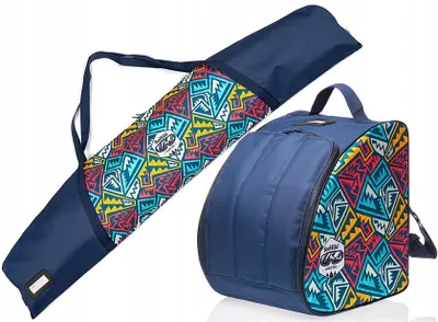 Produktbild von Benwild SETKIDS Skiset 125 cm Skitasche und Skischuhtasche