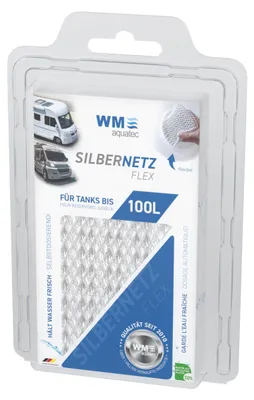 Produktbild von WM aquatec Silbernetz Flex SIPA80 | Wasserkonservierung für Tanks bis 100 L | ko