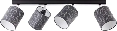 Produktbild von BRILLIANT Spotbalken, 4-flammig Galance schwarz IP20 E27 40 Watt dimmbar g. f. Normallampe