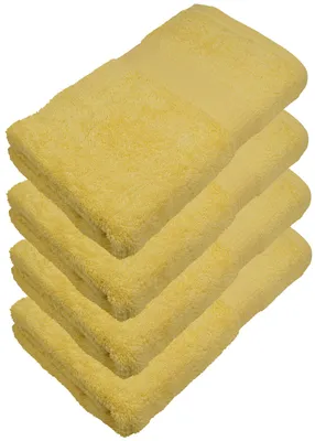 Produktbild von 4er Pack Handtücher 50 x 100 cmMIA-A00-HAT-50x100-GELB-4