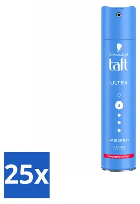 Produktbild von 25 x Taft Ultra Haarspray - Ultra Strong - 250 ml - Vorteilspackung - 25 Stücke