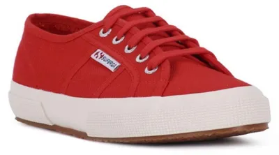 Image de Superga Dames Faible Sneaker 2750 COTU Low Top S000010 rouge