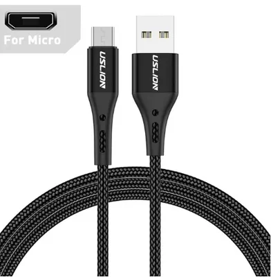 Imagen del producto de Cable USB Tipo C, cable de carga para teléfonos Samsung S10, S20, Xiaomi Mi 11, cable USB C de carga rápida, tipo C, cable Micro USB, compatible con Android, color