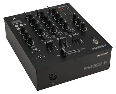 Produktbild von OMNITRONIC PM-322P 3-Kanal-DJ-Mixer mit Bluetooth und USB-Player (10006874)