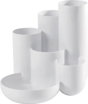 Image de HAN 17480-13 HAN Schreibtisch-Organizer CAMPUS schwarz Polystyrol 5 Fächer 13,1 x 15,4 x 13,7 cm