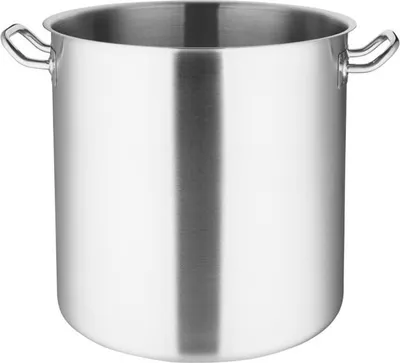 Produktbild von Suppentopf 35,5L Edelstahl 36 cm Ø Induktionsgeeignet für Großküchen