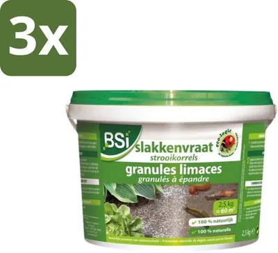 Produktbild von Slakkenbestrijdingsmittel in Bulkverpackung, 2,5 kg, 3 Stück