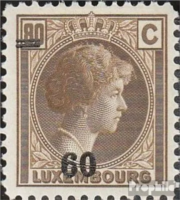 Produktbild von Briefmarken Luxemburg 1928 Mi 204 postfrisch Aufdruckausgabe