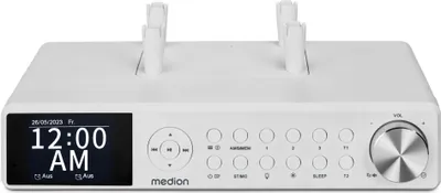 Image de Radio de Cuisine - MEDION - DAB+ - 2x3W RMS - Blanc