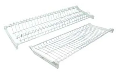 Immagine prodotto di Scolapiatti Plastificato Bianco - cm.86