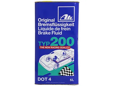Produktbild von ATE Bremsflüssigkeit "Typ 200", D0T4, ISO 4925, Klasse 4, Sied