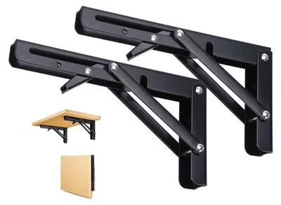 Obrázok produktu pre Držiak na konzolu, 300 mm, 2 kusy. Držiak na poličku, nosnosť 60 kg
