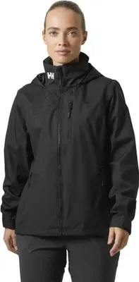 Produktbild von Helly Hansen Crew Hooded 2.0 Jacke Schwarz M Damen Schwarz M