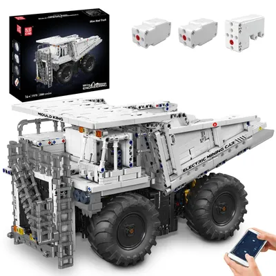 Produktbild von Mould King 17078 Technik Muldenkipper Klemmbausteine Bausatz - 2588 Teilen