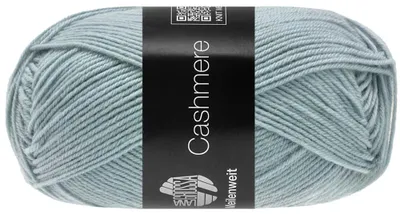 Produktbild von Lana Grossa MEILENWEIT 50 CASHMERE weiche 4-fach Sockenwolle mit Kaschmir-Anteil 210 m Farbe 049 - Pastellblau