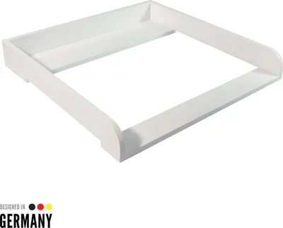 Produktbild von Puckdaddy Wickelaufsatz Lasse 80x11x80 cm aus Holz in Weiß