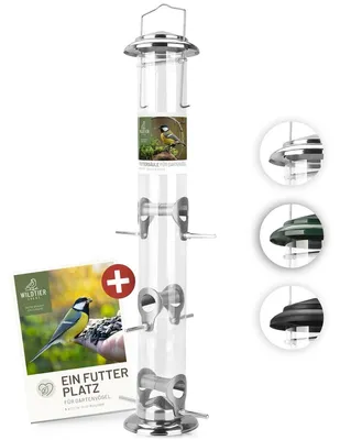 Produktbild von Vogelfutterstation aus Edelstahl 52 cm