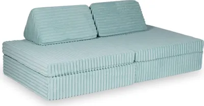 Obrázok produktu pre Lavička na hranie Montessori Standard - Waffle Light mint