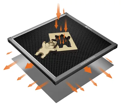 Image de Rouleau rotatif, module d'axe Y, compatible avec différentes machines de gravure, ALHP1.0