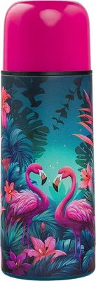 Produktbild von BAAGL Baagl Thermosflasche Flamingos 550 ml Rosa Thermosflasche