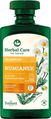 Produktbild von Farmona Herbal Care Kamille Shampoo für blondiertes und blondes Haar, 330 ml