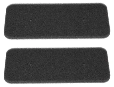 Produktbild von 2x Trade-Shop Schwammfilter 275x125mm kompatibel mit Candy 31100644 31100682 31100670 31100746 31100666 31100756 31100757 31100759 31100758 31100525