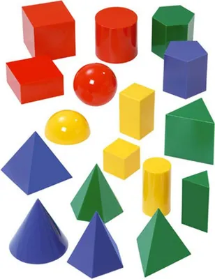 Produktbild von Betzold Große Geometrie-Körper, 17 Stück