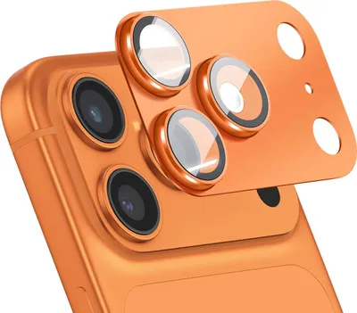 Produktbild von PanzerGlass Fender Camera Protector Cosmic Orange iPhone 17 Pro Max