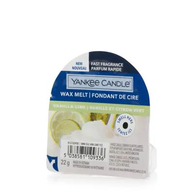 Produktbild von Yankee Candle Vanilla Lime, Rund, Grün, Tonka-Bohne, Vanille, 7 cm, 30 mm, 22 g