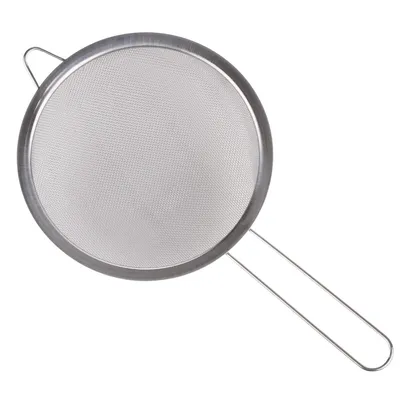 Produktbild von Küchensieb aus Edelstahl Ø 20cm – Engmaschiges Haarsieb mit langem Griff & Auflageraste – Mehlsieb & Passiersieb – Rostfrei & Spülmaschinenfest