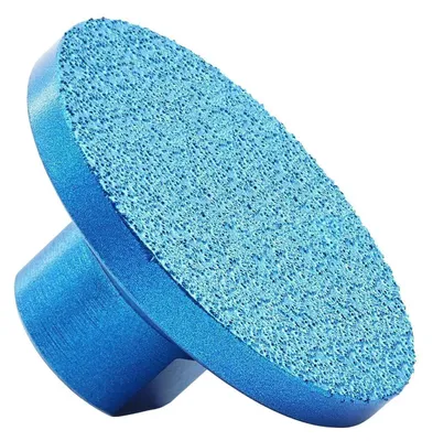 Image de Bol à meuler diamanté, diamètre 50 mm, filetage M14, grain 50/60, pour le meulage et le polissage de la pierre