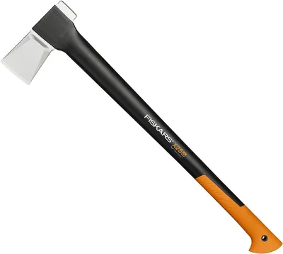 Produktbild von Fiskars Spaltaxt Universalaxt 72cm X25, inkl Klingenschutz Axt zum Holz Hacken Spaltaxt, 2400 g, 72,00 cm Länge, (Gartenaxt Baumaxt Axe Spalthammer