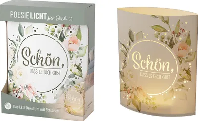 A product box and the product itself are shown side-by-side.