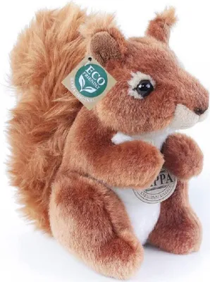 Produktbild von Plüsch-Eichhörnchen 18 cm umweltfreundlich