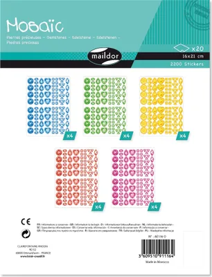Produktbild von Clairefontaine AE116O, 3 Jahr(e), Papier, Mehrfarbig