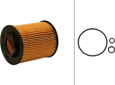 Produktbild von Ölfilter-Einsatz Ø 72 mm HELLA IAM-Expertise passend für HONDA CIVIC