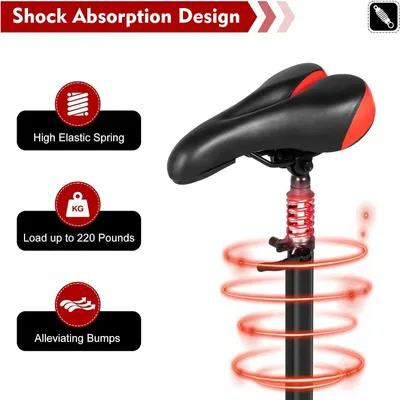 Produktbild von Elektroroller Sitz - Verstellbarer Sattel - Höhenverstellbare Liftfunktion - Bequeme Polsterung - Für E-Scooter