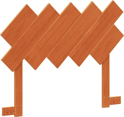 Produktbild von vidaXL Kopfteil Wachsbraun 100 cm Massivholz Kiefer